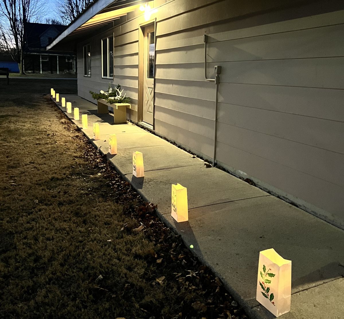 Candlelit Outdoor photos of Park Shelter house